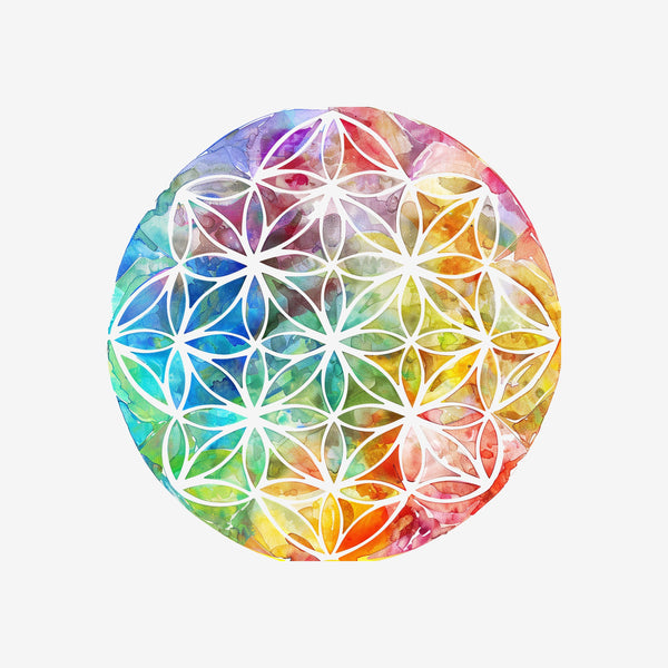 Flower Of Life 2 Sticker