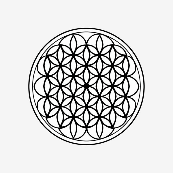 Flower Of Life 5 Sticker