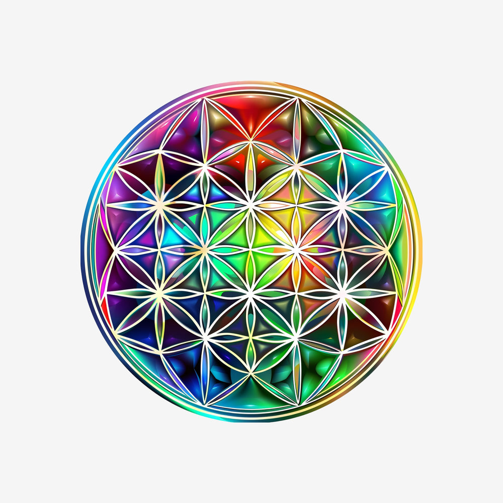 Flower Of Life 8 Sticker