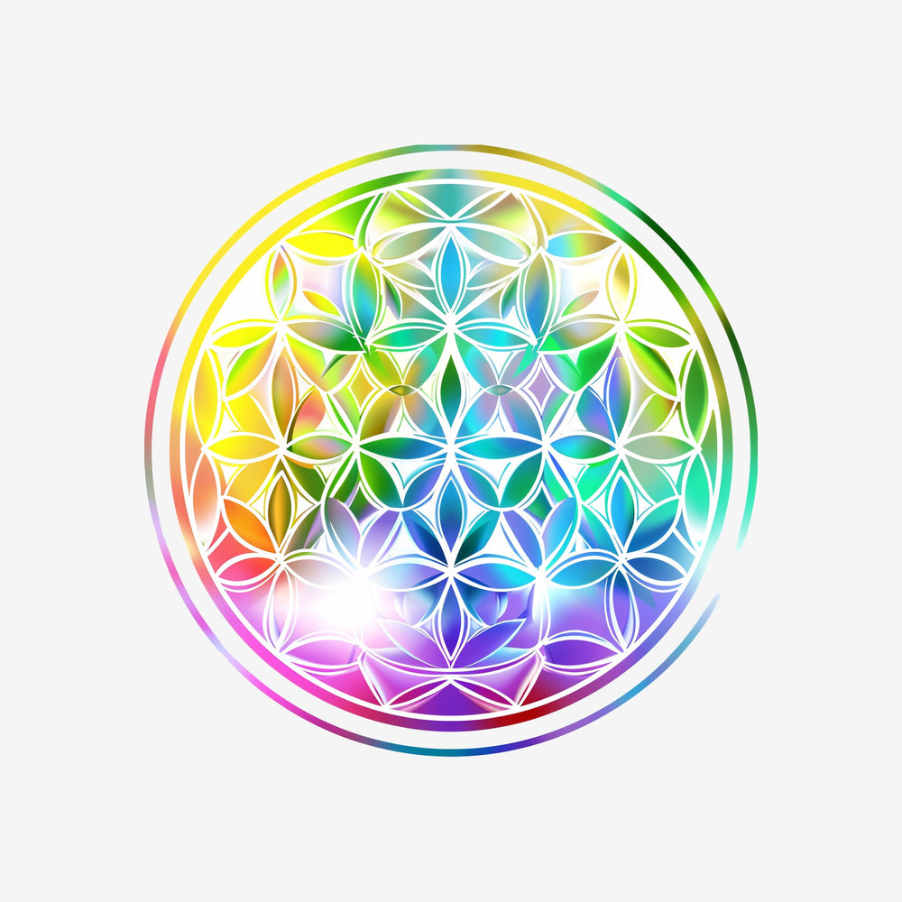 Flower Of Life 9 Sticker