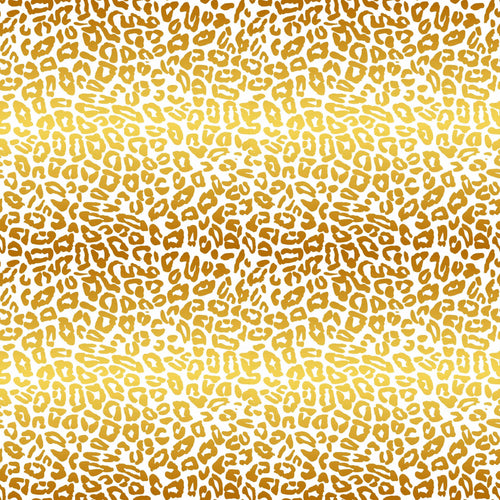 Gold & White Animal Vinyl Pattern