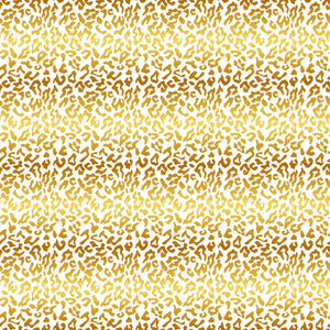 Gold & White Animal Vinyl Pattern