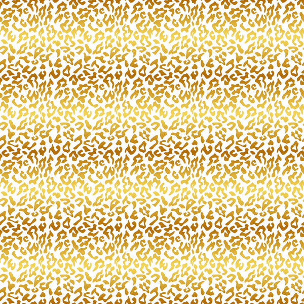 Gold & White Animal Vinyl Pattern
