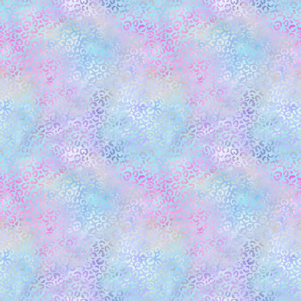 Iridescent Leopard Vinyl Pattern