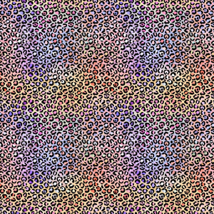 Iridescent Leopard Vinyl Pattern