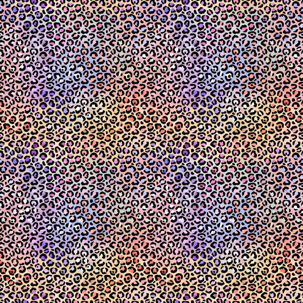 Iridescent Leopard Vinyl Pattern