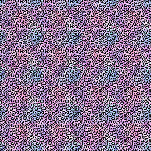 Iridescent Leopard Vinyl Pattern