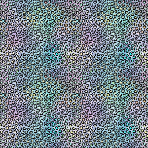 Iridescent Leopard Vinyl Pattern