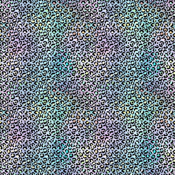 Iridescent Leopard Vinyl Pattern