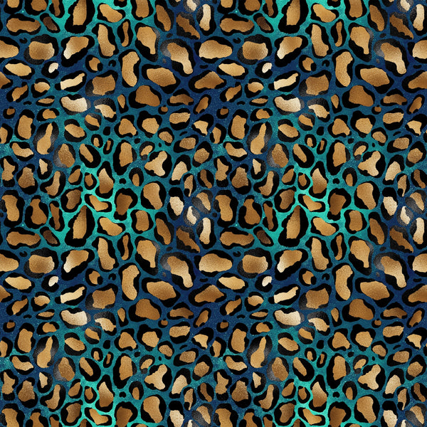 Space Leopard Vinyl Pattern