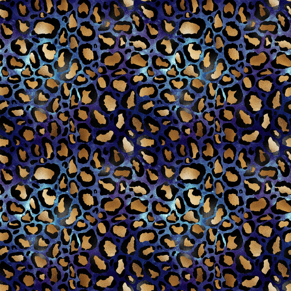 Space Leopard Vinyl Pattern