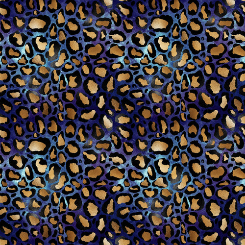 Space Leopard Vinyl Pattern