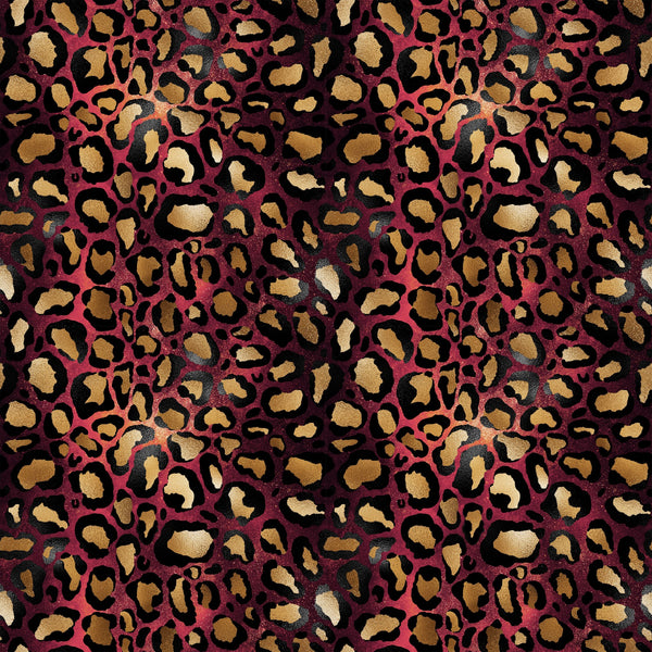 Space Leopard Vinyl Pattern