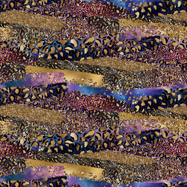 Space Leopard Vinyl Pattern