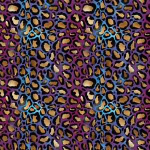 Space Leopard Vinyl Pattern