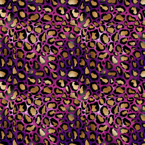 Space Leopard Vinyl Pattern