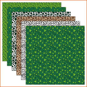 St Patricks Day Leopard Vinyl Pattern