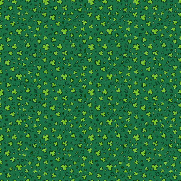 St Patricks Day Leopard Vinyl Pattern