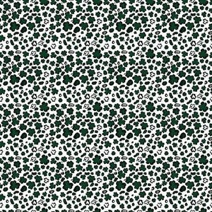 St Patricks Day Leopard Vinyl Pattern