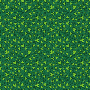 St Patricks Day Leopard Vinyl Pattern