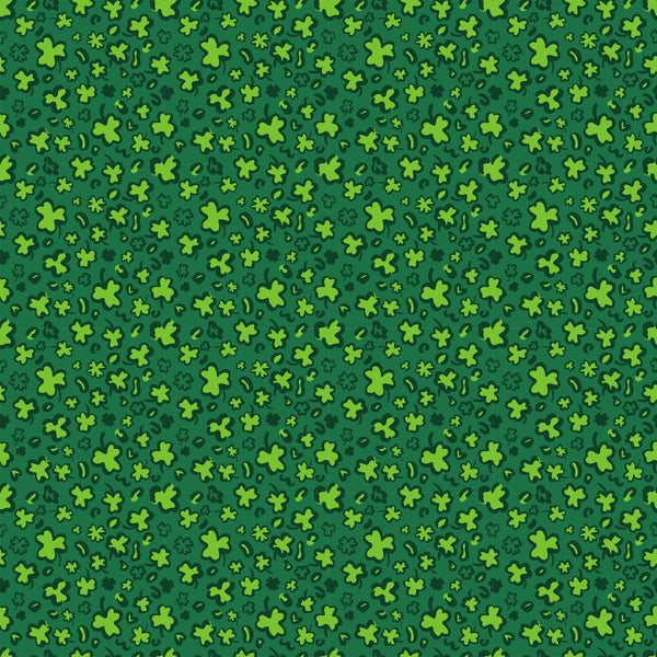 St Patricks Day Leopard Vinyl Pattern
