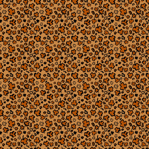St Patricks Day Leopard Vinyl Pattern