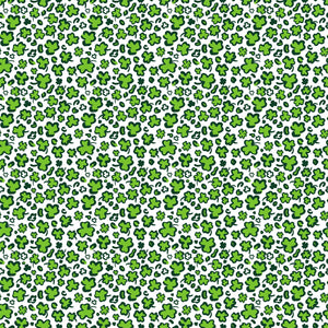 St Patricks Day Leopard Vinyl Pattern