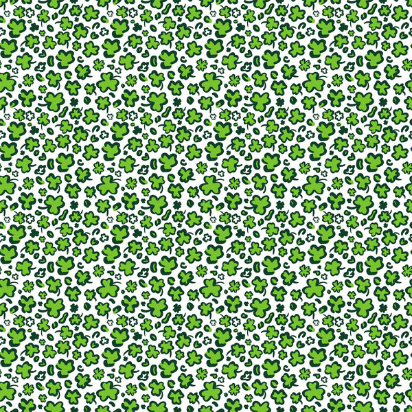 St Patricks Day Leopard Vinyl Pattern