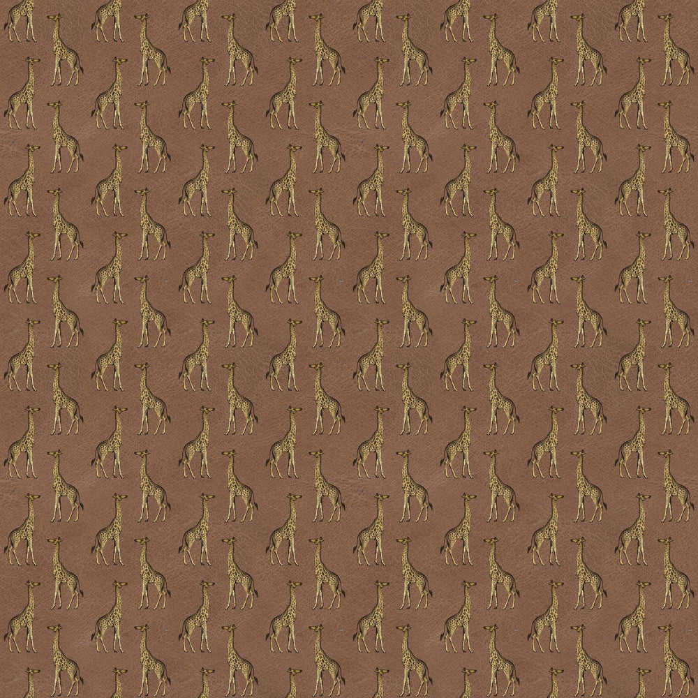 Gold Leather Animal Vinyl Pattern