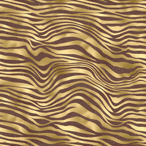 Gold Leather Animal Vinyl Pattern