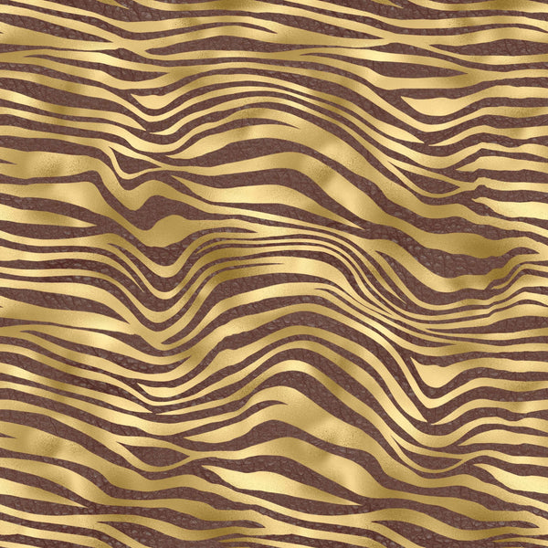 Gold Leather Animal Vinyl Pattern