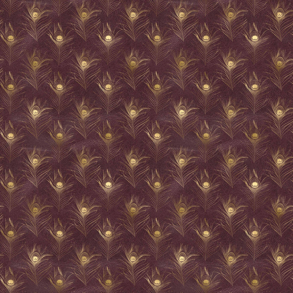 Gold Leather Animal Vinyl Pattern