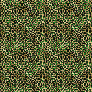 Gold Leopard Vinyl Pattern