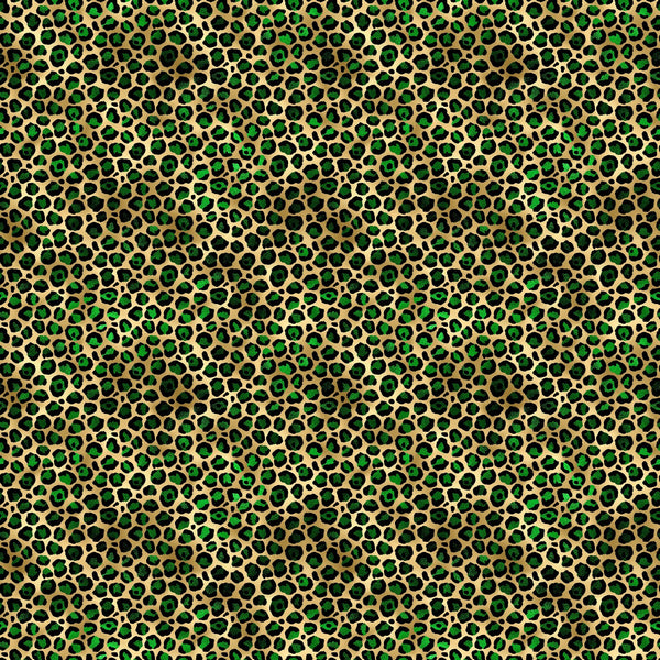 Gold Leopard Vinyl Pattern