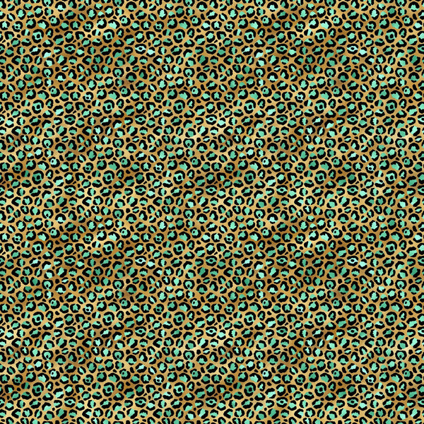 Gold Leopard Vinyl Pattern