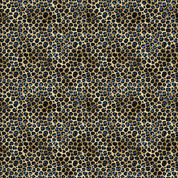 Gold Leopard Vinyl Pattern