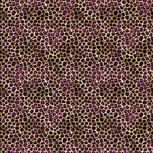 Gold Leopard Vinyl Pattern