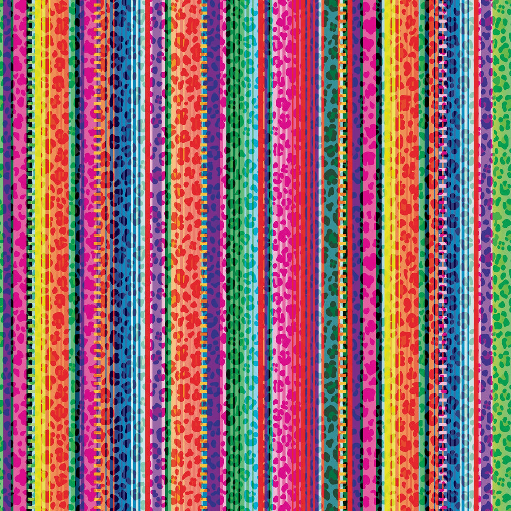 Serape Leopard Vinyl Pattern