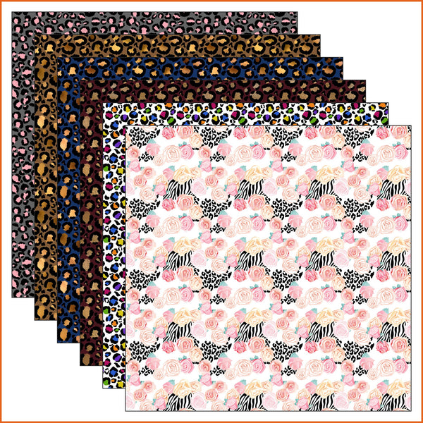 Animal Print Patterns Mix 1 Vinyl Pattern