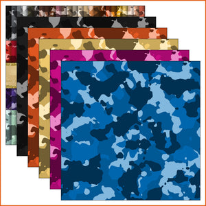 Army Camouflage Vinyl Pattern