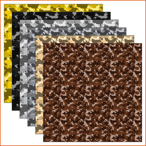 Camouflage Patterns Mix 1 Vinyl Pattern
