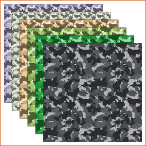 Camouflage Patterns Mix 2 Vinyl Pattern