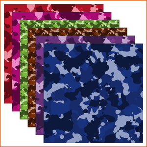 Camouflage Patterns Mix 4 Vinyl Pattern