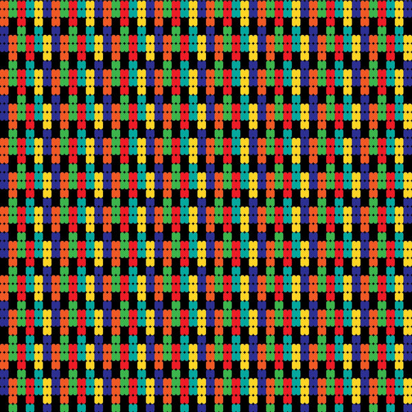 Tribal Beads Vinyl Pattern