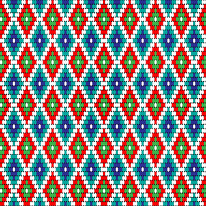 Tribal Beads Vinyl Pattern