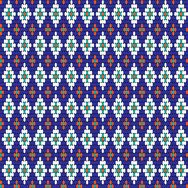 Tribal Beads Vinyl Pattern