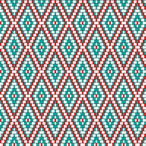 Tribal Beads Vinyl Pattern