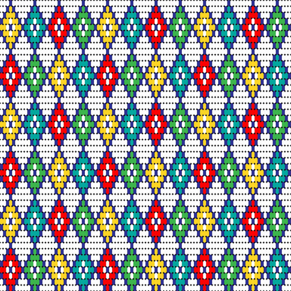 Tribal Beads Vinyl Pattern