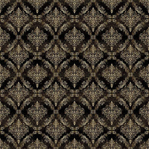 Victorian Damask Vinyl Pattern
