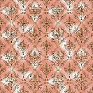 Victorian Damask Vinyl Pattern